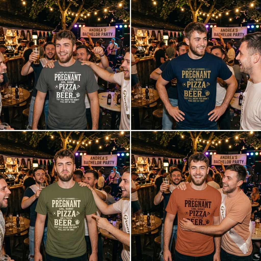 T-Shirt Unisex "Pull Out In Time" – Irony Collection