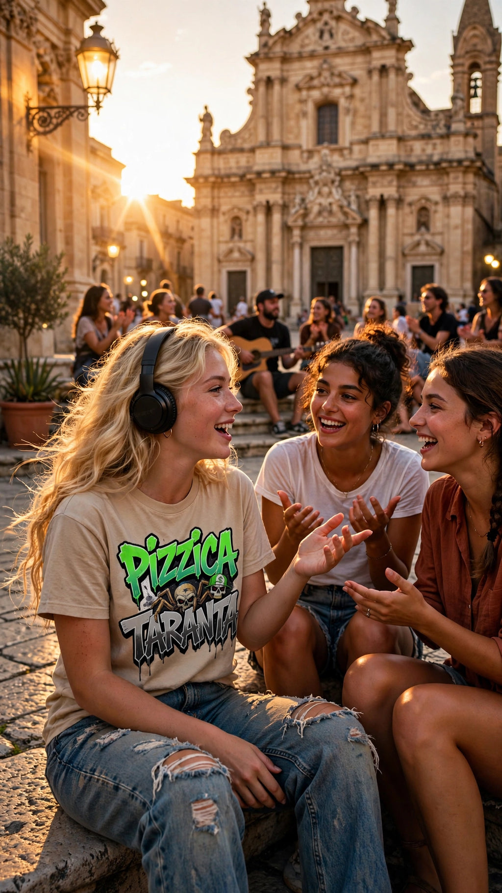 Pizzica Taranta – Salento Street T‑Shirt