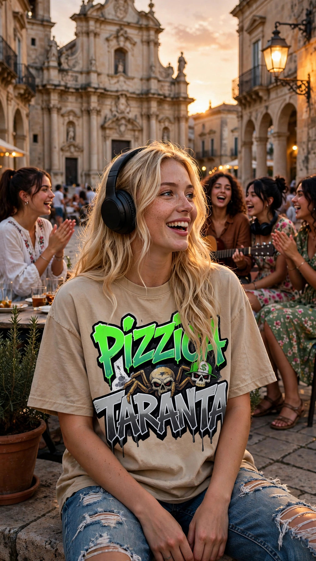 Pizzica Taranta – Salento Street T‑Shirt