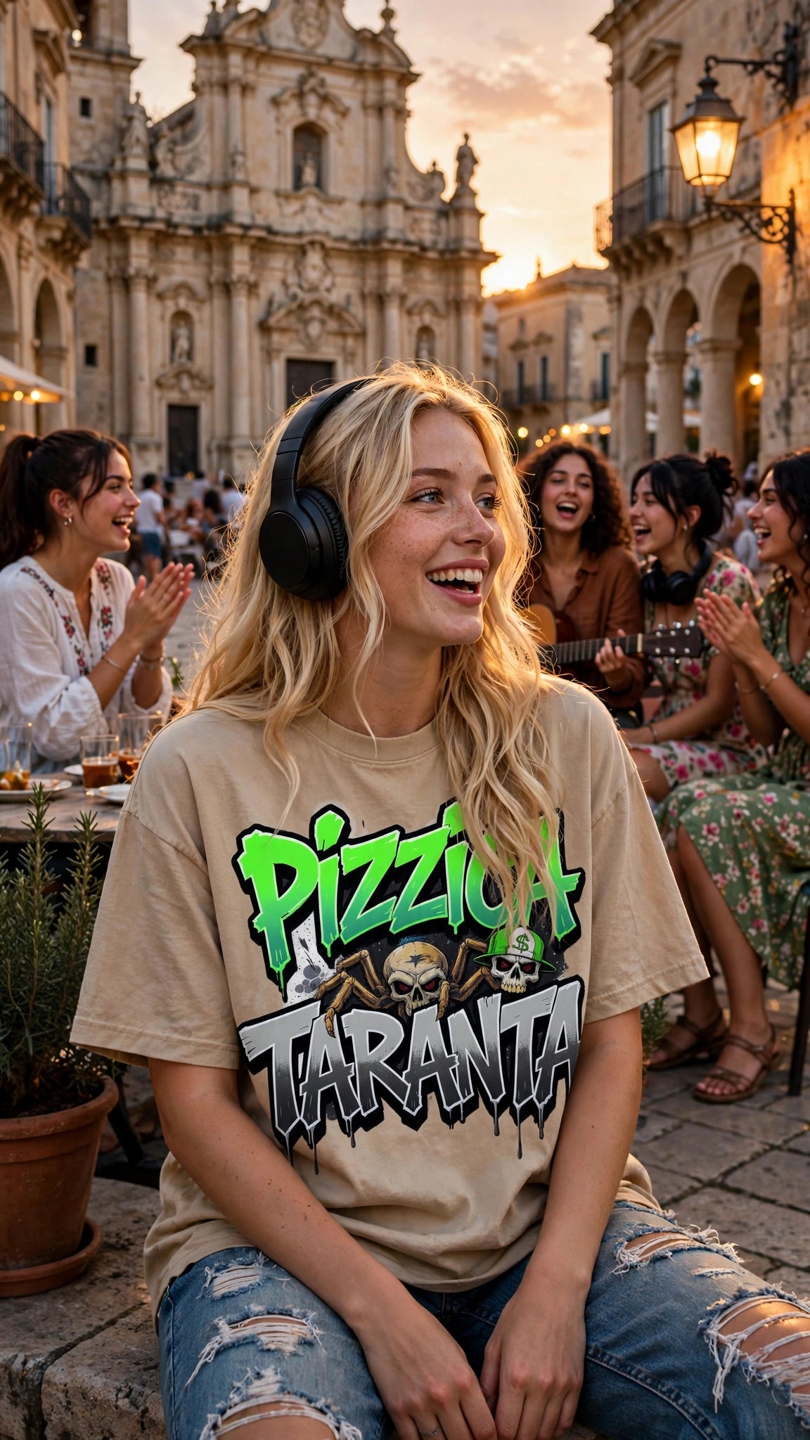Pizzica Taranta – Salento Street T‑Shirt
